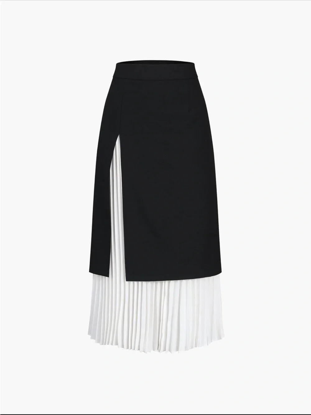 Commense Two One Pleated Midi Skirt - Picture 2 of 5
